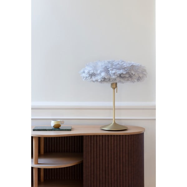 Нисък скрин с дъбов декор в кафяв и естествен цвят с плъзгащи се врати 100x67 cm Audacious - UMAGE-image-4