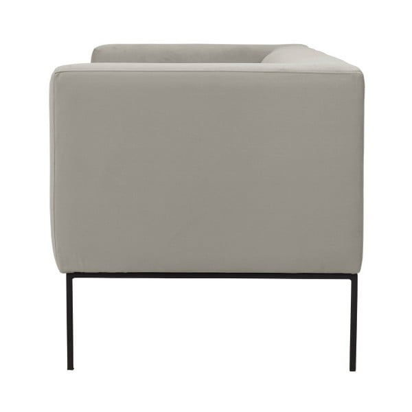 Бежов кадифен диван Neptune, 195 cm - Windsor & Co Sofas-image-3