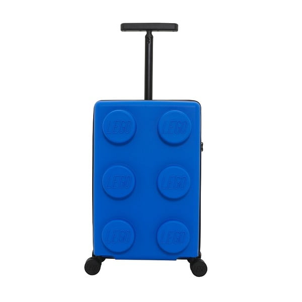 Син детски куфар за пътуване Signature - LEGO®