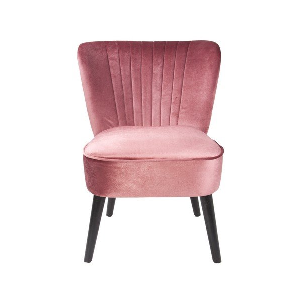 Růžová židle se sametovým potahem Leitmotiv Luxury-image-2