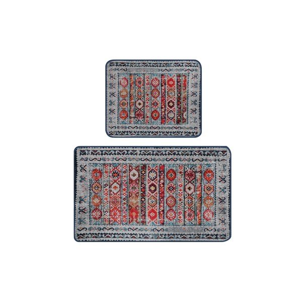 Килими за баня в комплект 2 бр. 60x100 cm Weref – Foutastic