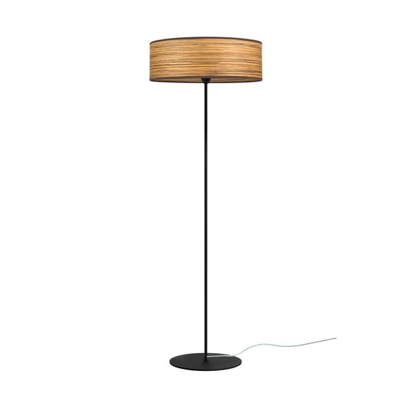 Кафява подова лампа XL, ⌀ 45 cm Ocho - Sotto Luce