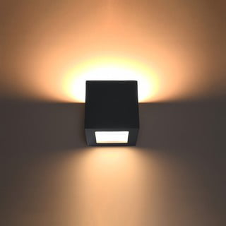 Черна стенна лампа Leo – Nice Lamps