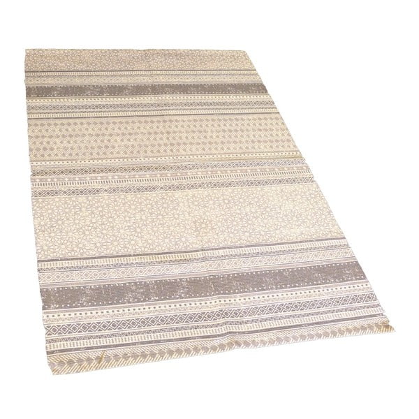 Hnědý koberec s příměsí bavlny Maiko Alfombra, 170 x 240 cm