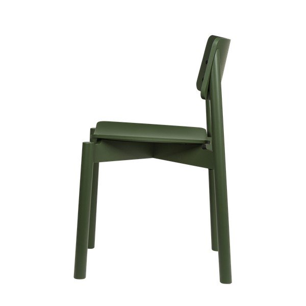 Зелен трапезен стол за подреждане Wem – noo.ma-image-2