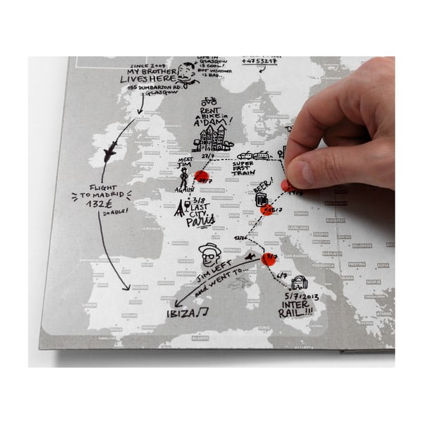 Sada 16 náhradních průhledných listů pro Transparent World mapu Palomar-image-2
