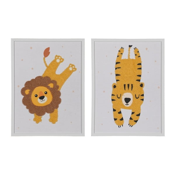 Детски картини в комплект от 2 бр. 30x40 cm Feline – Ixia