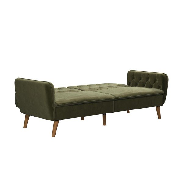 Зелен разтегателен диван 211 cm Tallulah - Novogratz-image-3