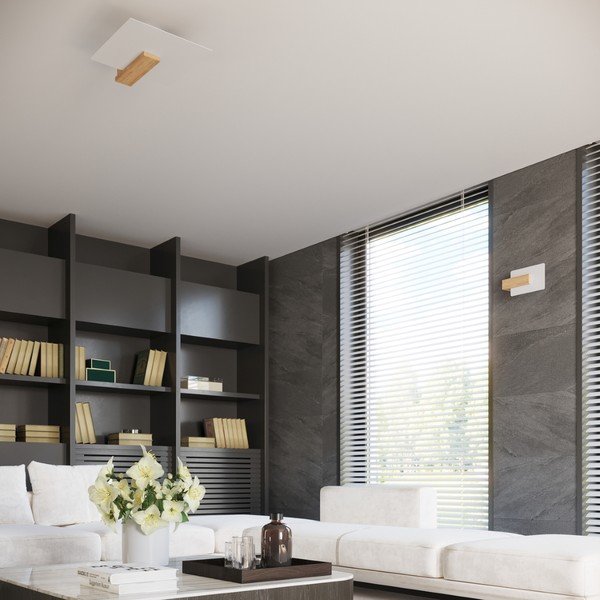 Стенна лампа в естествен цвят Parola - Sollux-image-2