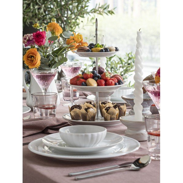 Прибори за хранене от неръждаема стомана в сребрист цвят 16 бр. Fuga – Gense-image-4