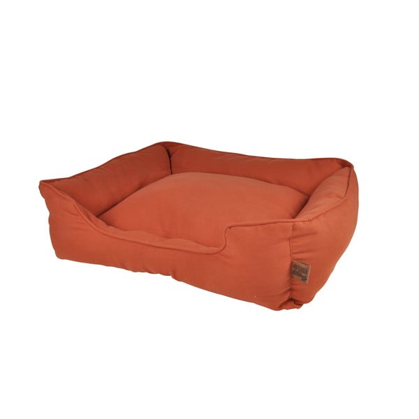 Оранжево легло за куче 70x75 cm – Love Story