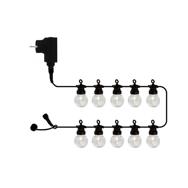 Светлинна верига с 10 броя крушки, дължина 300 cm Lucas Clear – Sirius