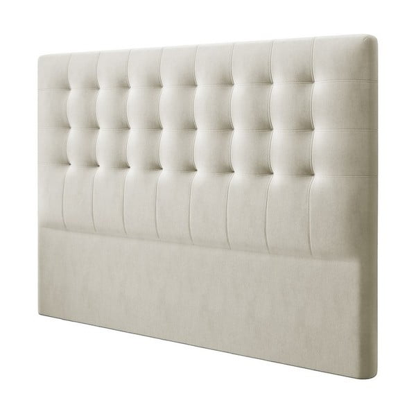 Бежова табла за глава с кадифено покритие , 200 x 120 cm Athena - Windsor & Co Sofas-image-2