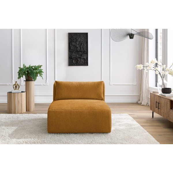 Модул за диван в цвят горчица Jeanne - Bobochic Paris-image-1