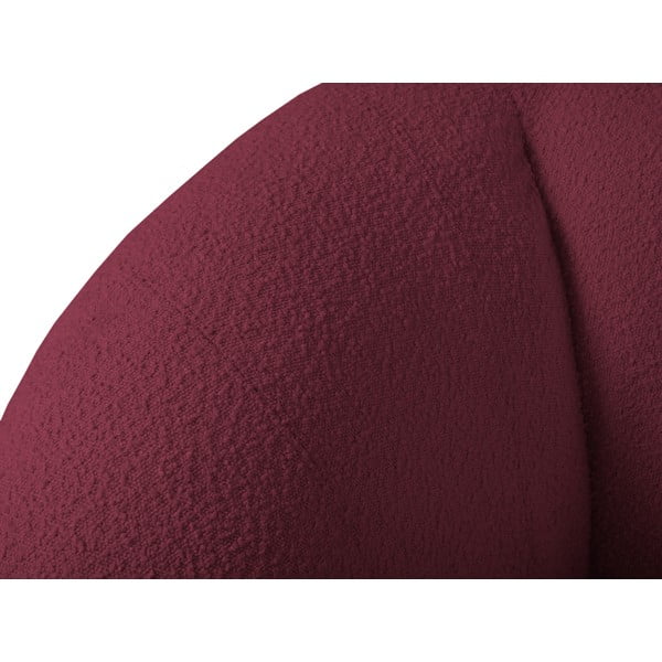 Диван от плат букле в цвят бордо 230 cm Essen - Cosmopolitan Design-image-4