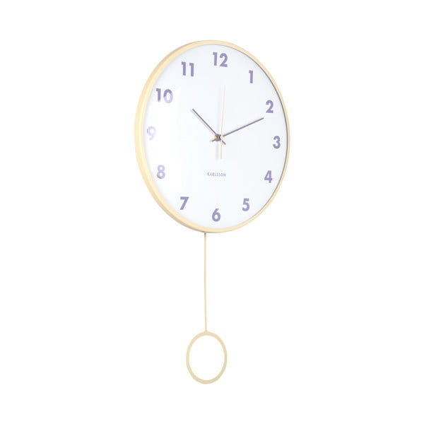 Стенен часовник с махало Cheeky Dome – Karlsson-image-2