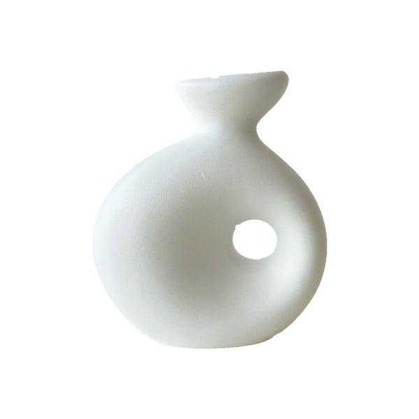 Бяла керамична ваза Delta - Rulina