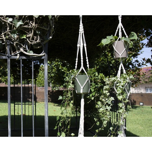 Текстилна закачалка за саксия ø 10 cm (височина 120 cm) Macramé – Artevasi-image-3