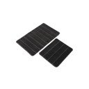 Антрацитни килими за баня в комплект 2 бр. 50x80 cm Yeni Cizgli – Foutastic