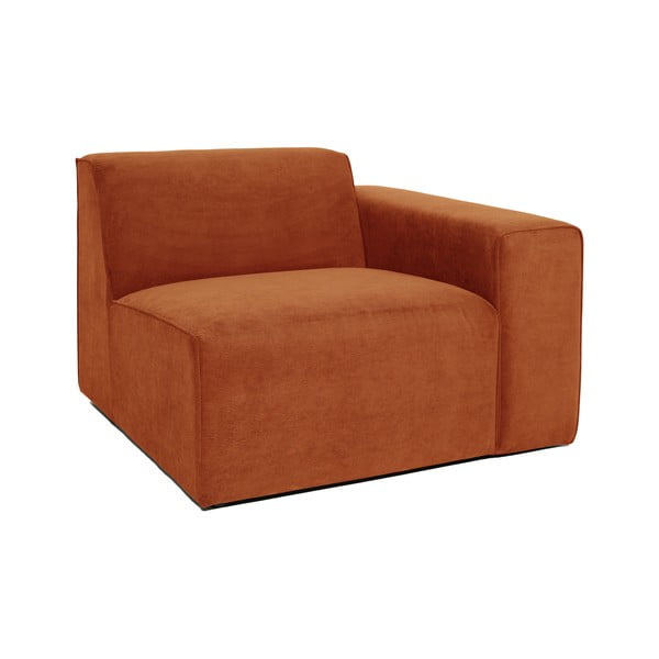 Модул за оранжев велурен диван (десен ъгъл) Sting - Scandic-image-2