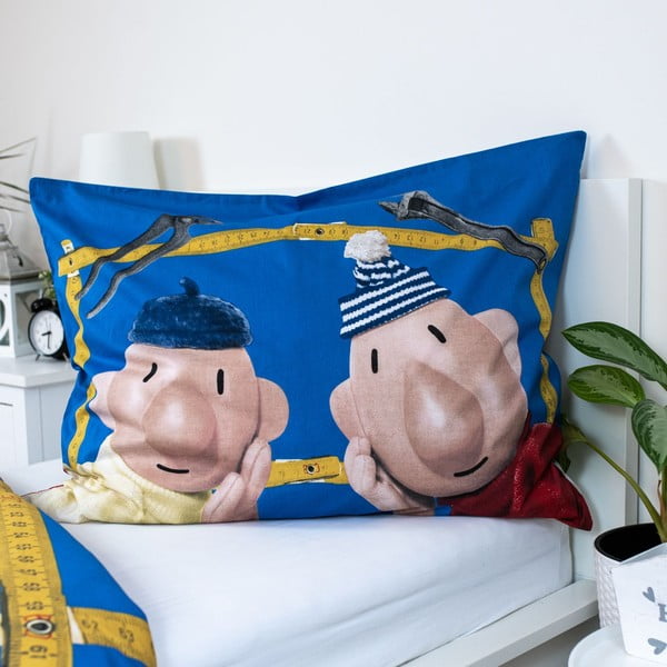 Единично  памучно детско спално бельо 140x200 cm Pat a Mat – Jerry Fabrics-image-3