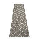 Сива пътека за открито и закрито 70x300 cm Kotte Charcoal – Pappelina