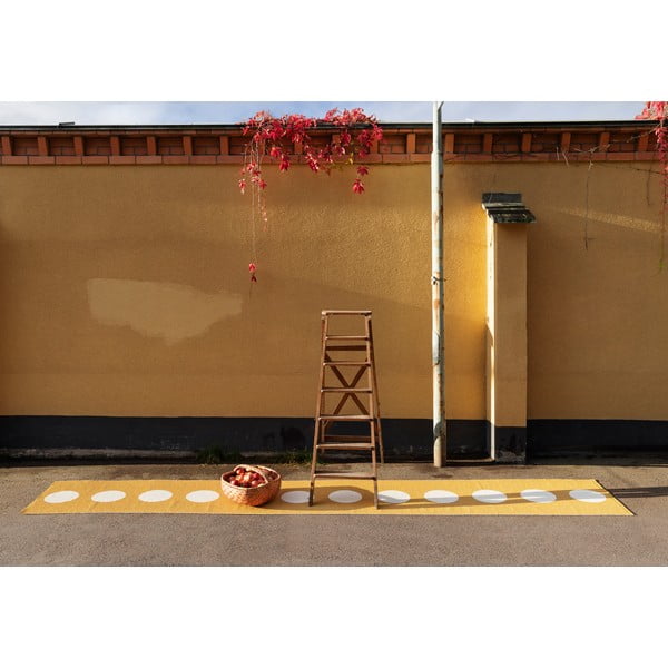 Пътека за открито и закрито в цвят жълта охра 70x150 cm Vera Ochre – Pappelina-image-3