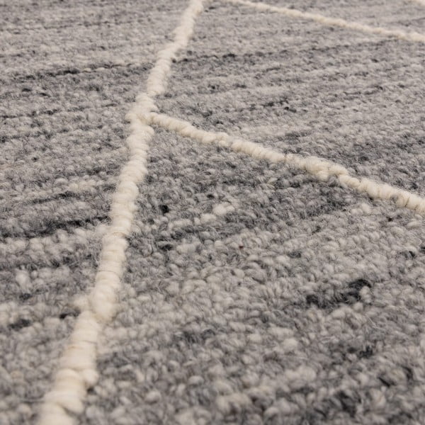 Сив вълнен килим 200x290 cm Noah - Asiatic Carpets-image-2