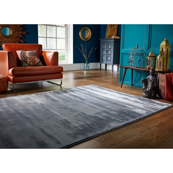 Сив ръчно тъкан килим Кайро, 120 x 170 cm - Flair Rugs-image-1