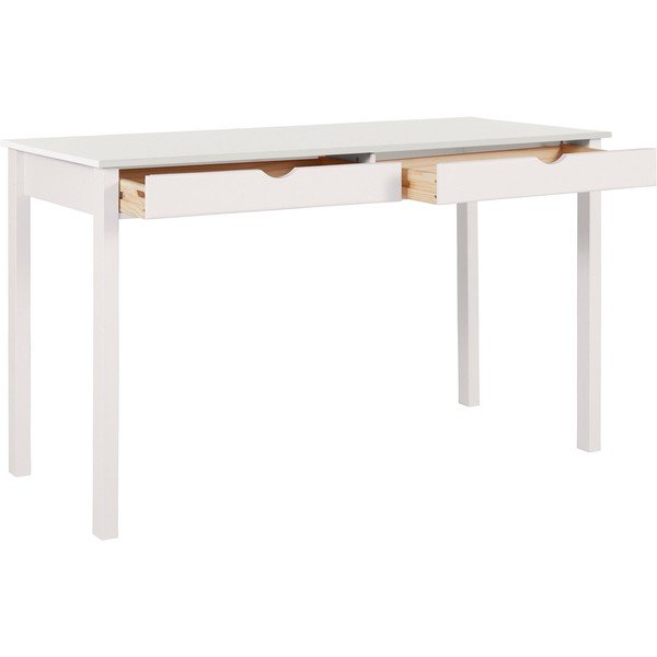 Работна маса от бял бор, дължина 140 cm Gava - Støraa-image-2