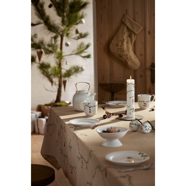 Свещ време на горене 56 час с коледен мотив Hammershøi Christmas 2025 – Kähler Design-image-3