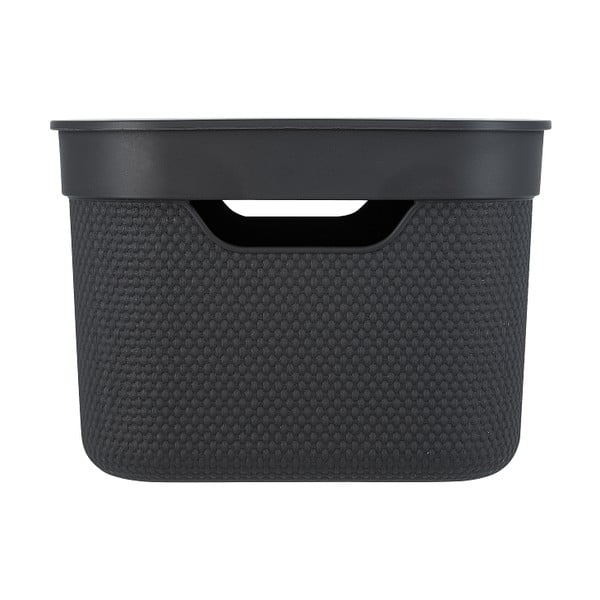 Пластмасова кутия за съхранение с капак Deco - Rotho-image-3