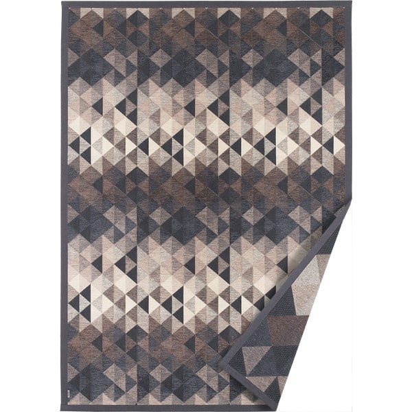 Сив двустранен килим , 80 x 250 cm Kiva - Narma