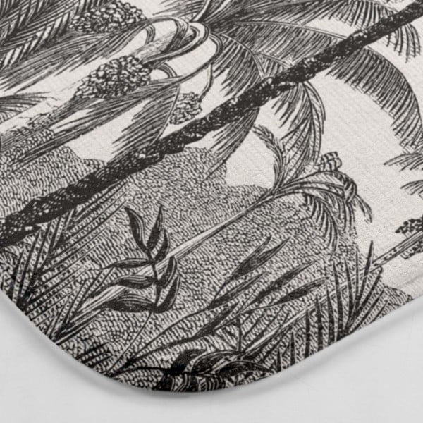 Черно-бежов килим за баня 45x75 cm Cocoty – douceur d'intérieur-image-3