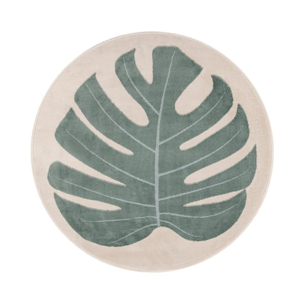 Зелено-бежов детски килим ø133 cm Deliciosa Malachite – FD