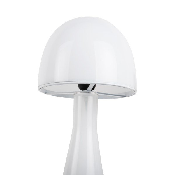 Бяла настолна лампа със стъклен абажур (височина 45 cm) Bombin – Leitmotiv-image-2