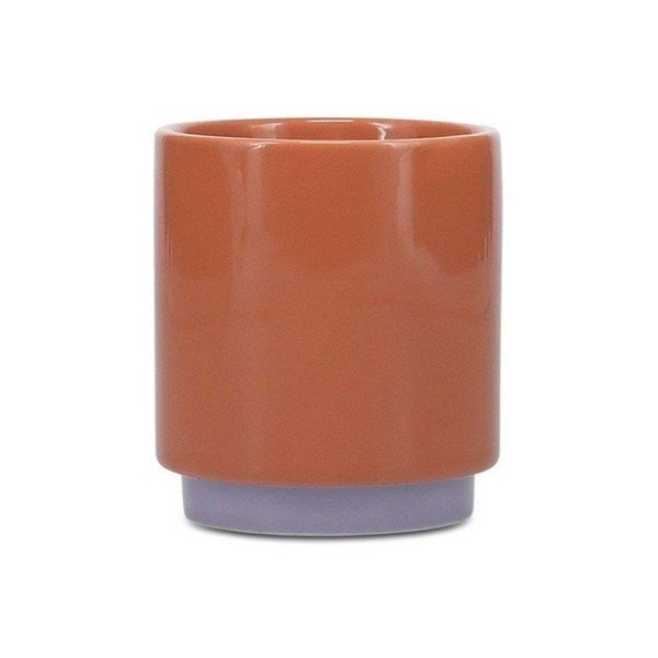 Оранжева/лилава глинена чаша 270 ml Duo – ONA