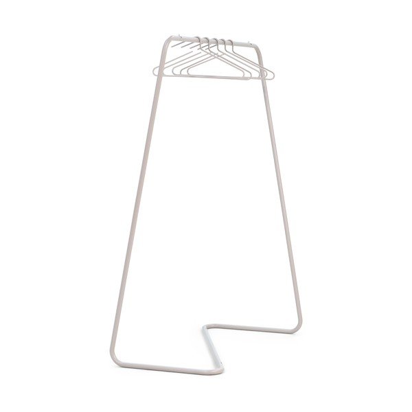 Кафяво-сива стоманена стойка за дрехи 118x160x57 cm Hang-On – Spinder Design