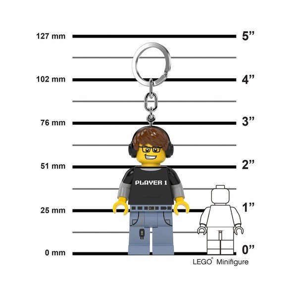 Ключодържател с фенер Player – LEGO®-image-4