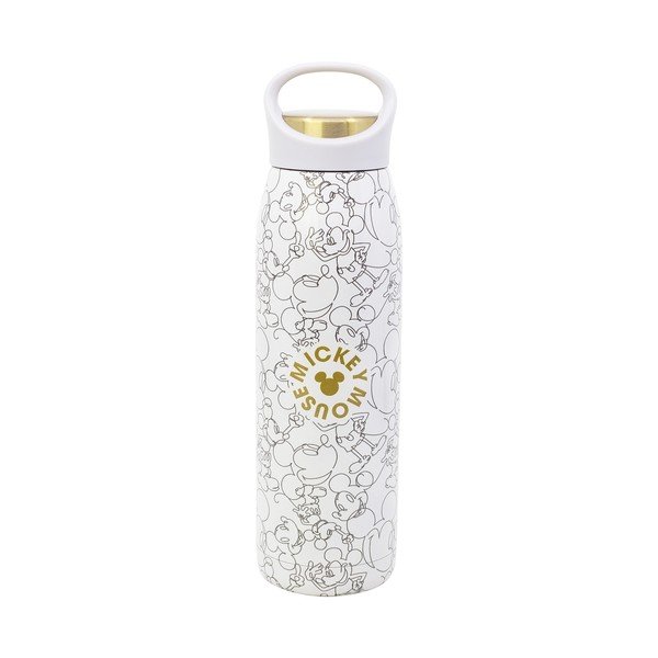Бял детски термос от неръждаема стомана 665 ml Mickey Mouse – STOR