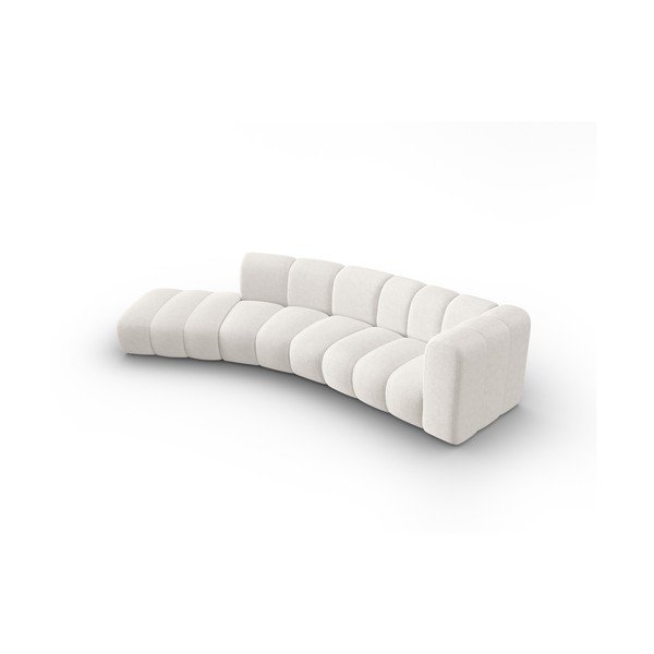 Бял ъглов диван (ляв ъгъл) Lupine - Micadoni Home-image-3