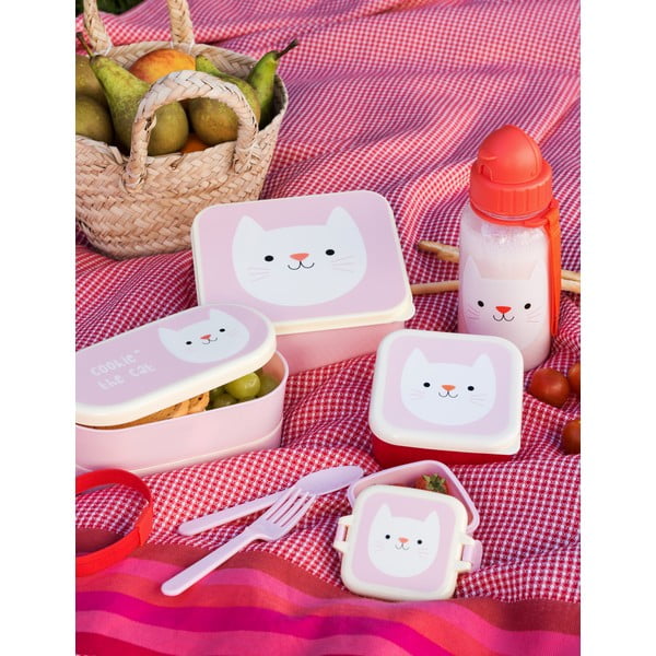 Комплект от 3 кутии за закуски Panda, Cat, Rabbit Miko and Friends - Rex London-image-3