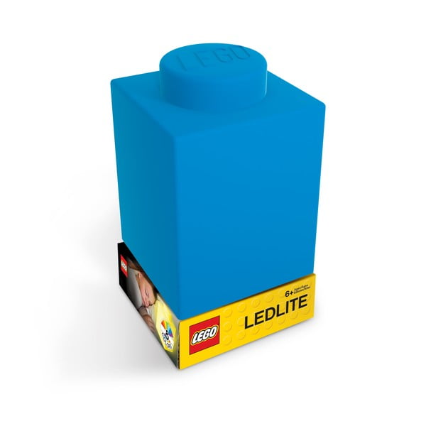 Синя силиконова нощна светлина Brick Classic - LEGO®