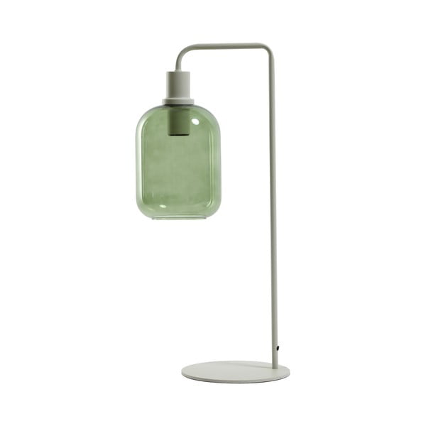 Зелена настолна лампа (височина 60 cm) Lekar - Light & Living