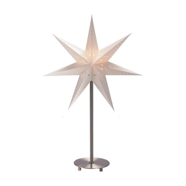 Бяла светлинна декорация , височина 52 cm Saturnus - Markslöjd