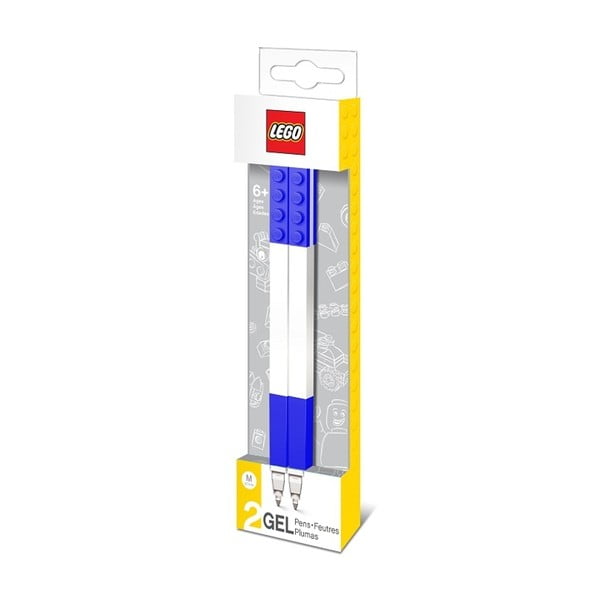 Комплект от 2 сини гел химикалки - LEGO®