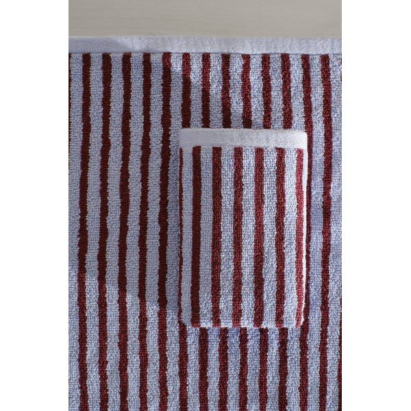 Бордо/светлосини памучни кърпи в комплект 2 бр. 30x50 cm Dixie – Jotex-image-1