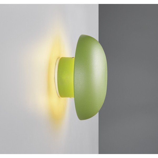 Зелена LED стенна лампа с USB Davey – Reality-image-1
