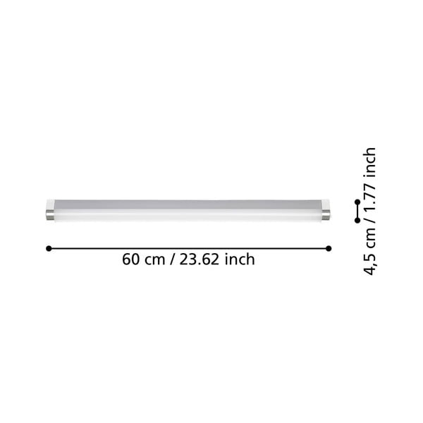 LED стенна лампа в сребрист цвят TRAGACETE 1 – EGLO-image-2