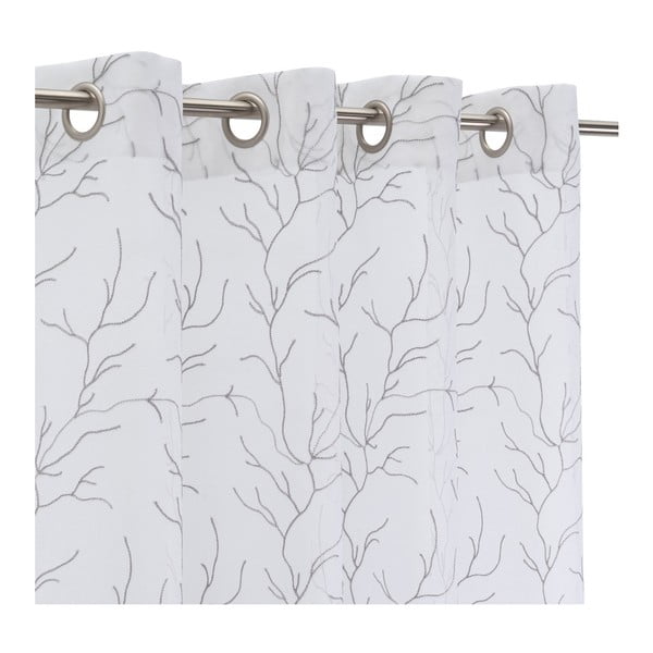 Бяло-сива завеса 140x260 cm Coral – Casa Selección-image-2